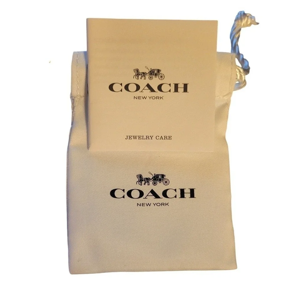 Coach DIY Dice Bag Charm Women OS Black New Marbled Resin Keychain CEG82